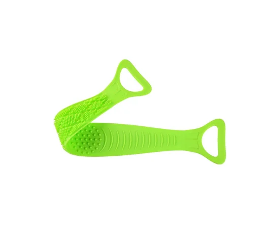 Customized Shower Brush Exfoliating Double-sided Scrubbing Back Washer Long Silicone Back Shower Body Brush, Customized color
Customized Shower Brush Exfoliating Double-sided Scrubbing Back Washer Long Silicone Back Shower Body Brush, Customized color