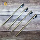 Unique design eco-friendly biodegradable bamboo handles FDA report biodegradable bamboo toothbrush for adults