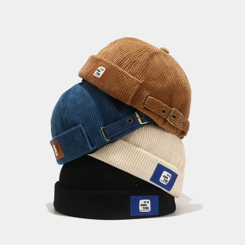 Free Shipping Wholesale Labeled With Letters Corduroy Hat Street Hip-Hop Yuppie Hat Fashion Brand Hip Hop Landlord Brimless Hat
Free Shipping Wholesale Labeled With Letters Corduroy Hat Street Hip-Hop Yuppie Hat Fashion Brand Hip Hop Landlord Brimless Hat