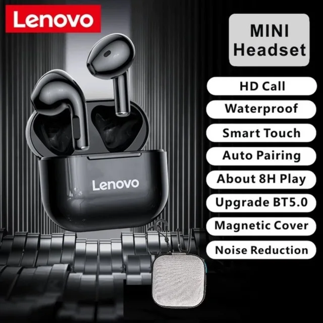 Touch Control HiFi Headset Lenovo LP40 TWS V5.0 Earphones Wireless Headphone Earbuds With Microphone, Black
Touch Control HiFi Headset Lenovo LP40 TWS V5.0 Earphones Wireless Headphone Earbuds With Microphone, Black