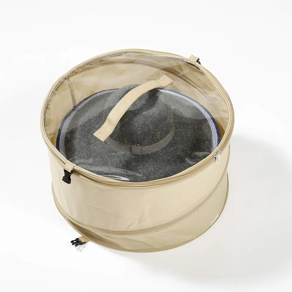 Customisable Large Hat Storage Box For Big Round Cap Against Dust And Dirt, Beige, customized color
Customisable Large Hat Storage Box For Big Round Cap Against Dust And Dirt, Beige, customized color