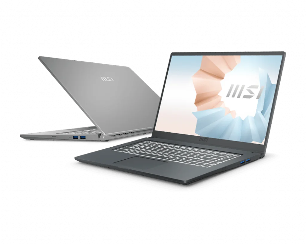 

MSI Modern 15 A11SBL-429 laptops 15.6 inch FHD IPS screen i7-1165G7 8GB 512GB SSD NVIDIA MX450 notebook ultra light netbooks