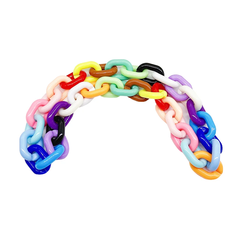 Acrylic Link Chain Accessories Diy Crafting Plastic Wholesale 14mm*19mm 694pcs/bag Opp Bag Fashion Oval Polishing Handle 1 Bag, Mixed colors
Acrylic Link Chain Accessories Diy Crafting Plastic Wholesale 14mm*19mm 694pcs/bag Opp Bag Fashion Oval Polishing Handle 1 Bag, Mixed colors