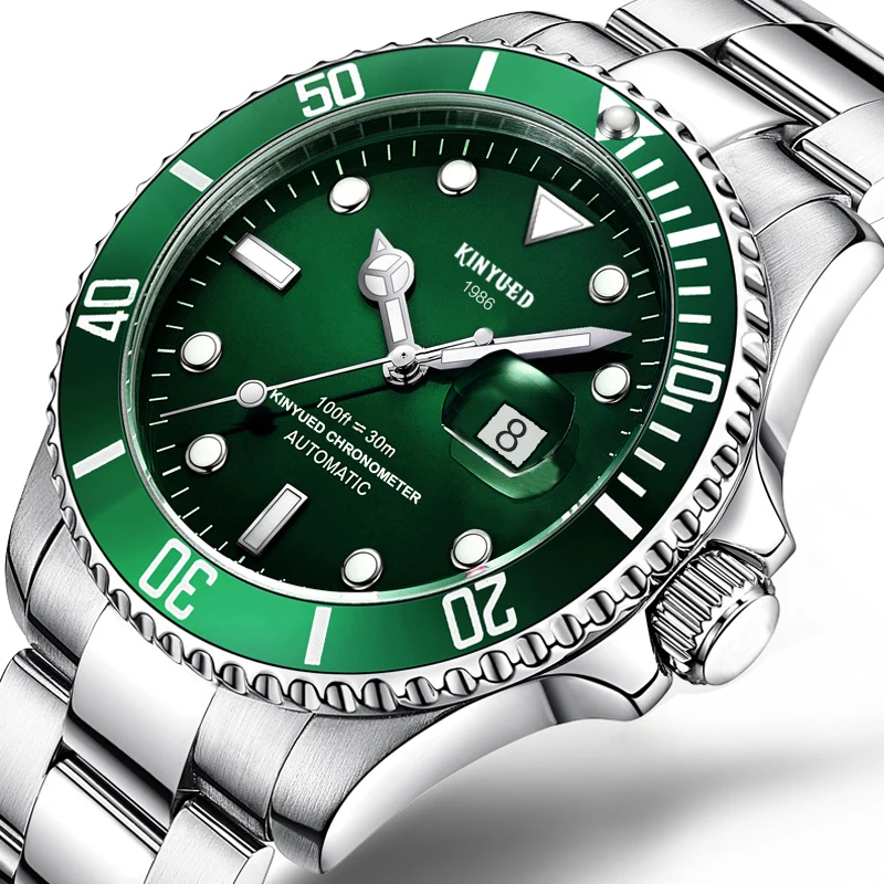 KINYUED factory price online hot sale automatic mechanical watch 30M waterproof custom logo men wristwatch
KINYUED factory price online hot sale automatic mechanical watch 30M waterproof custom logo men wristwatch