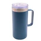 stainless steel double wall insulated wine tumbler with BPA free lid