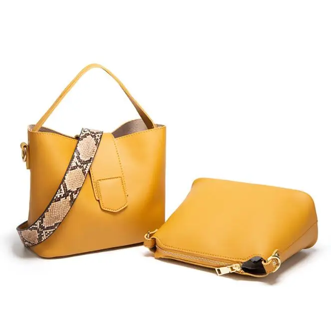 Large capacity ladies shoulder tote bag bucket pu handbags for women, Yellow,white,black
Large capacity ladies shoulder tote bag bucket pu handbags for women, Yellow,white,black