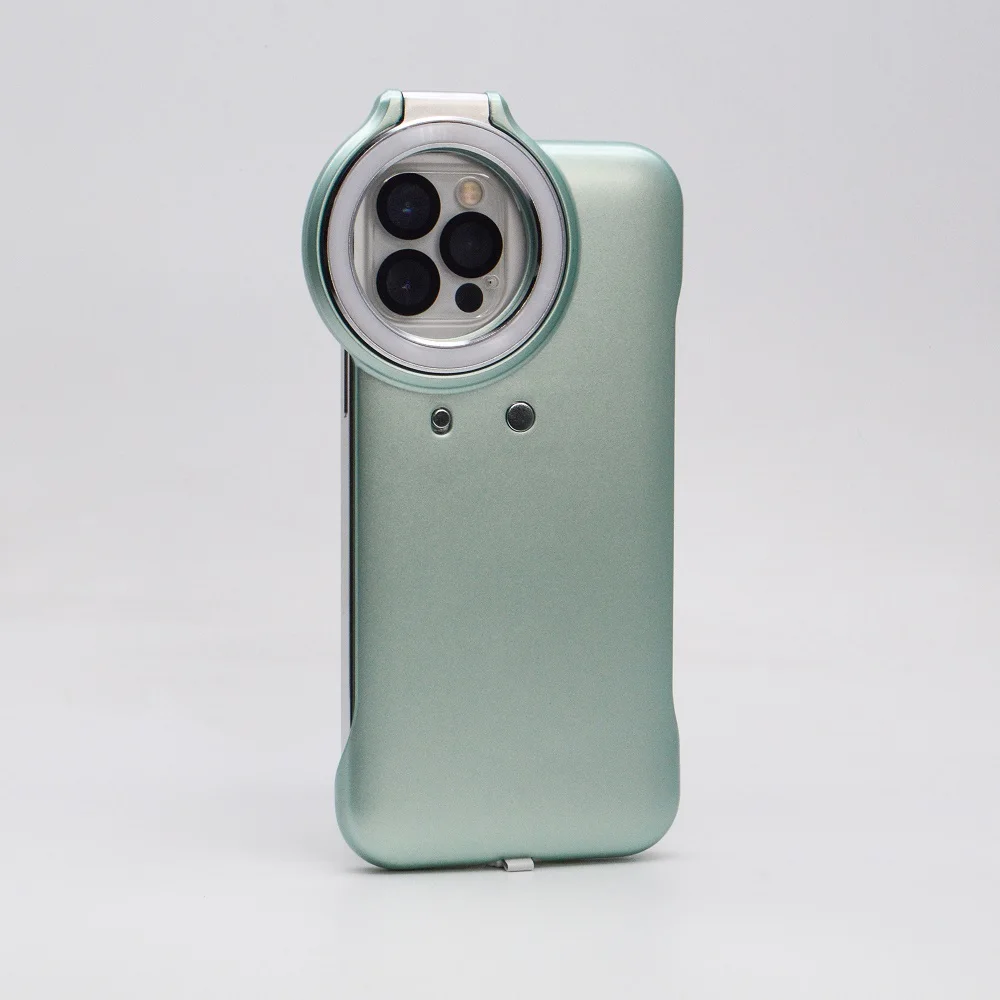 Suitable for Apple IPhone 12 Fill Light Mobile Case Beauty Lamp Self Shot Live Ring Flash Mobile Case Protective Case
Suitable for Apple IPhone 12 Fill Light Mobile Case Beauty Lamp Self Shot Live Ring Flash Mobile Case Protective Case