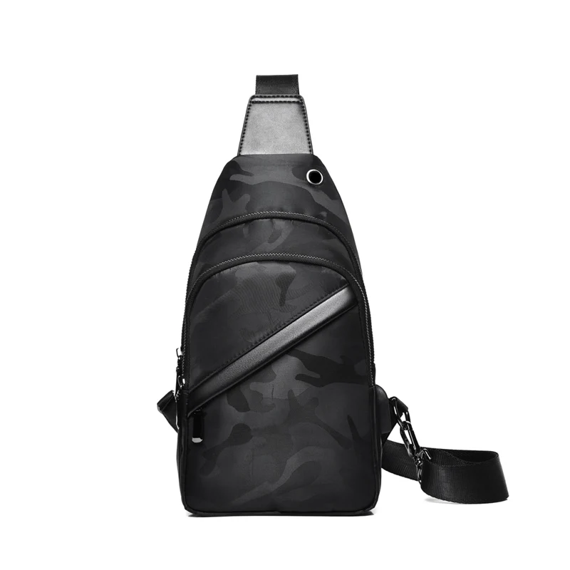 High Quality Man's chest bag sling bag one shoulder strap chest bag, Black blue
High Quality Man's chest bag sling bag one shoulder strap chest bag, Black blue