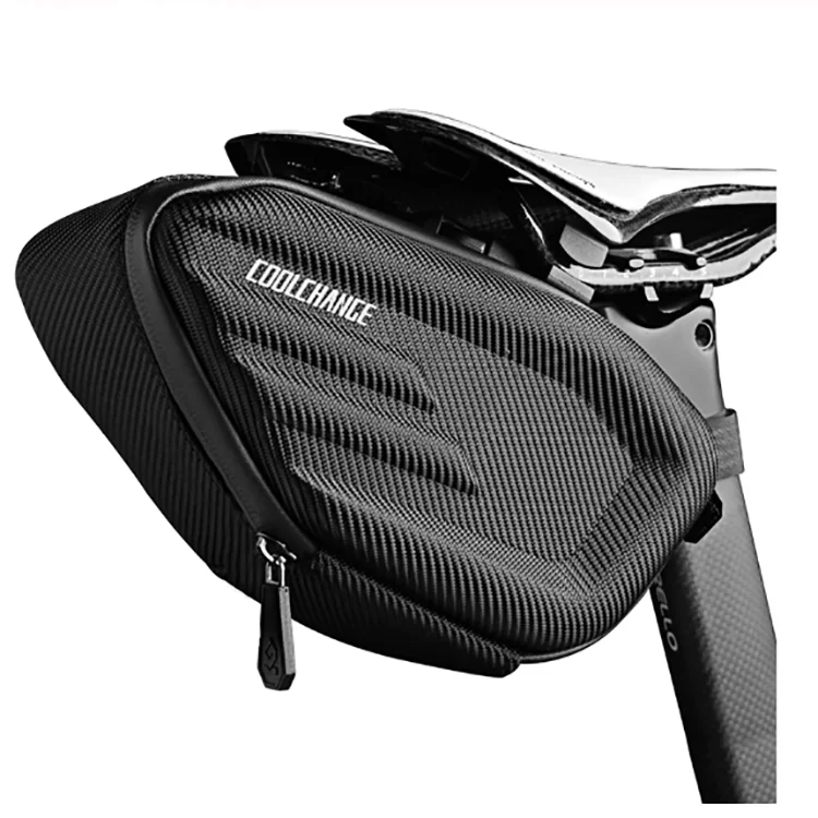 CoolChange Bicycle saddle bag waterproof MTB cycling rear bag reflective seat large bag bike accessories, Black
CoolChange Bicycle saddle bag waterproof MTB cycling rear bag reflective seat large bag bike accessories, Black