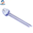 5mm white led diode high brightness 8lm straw hat through hole dip led