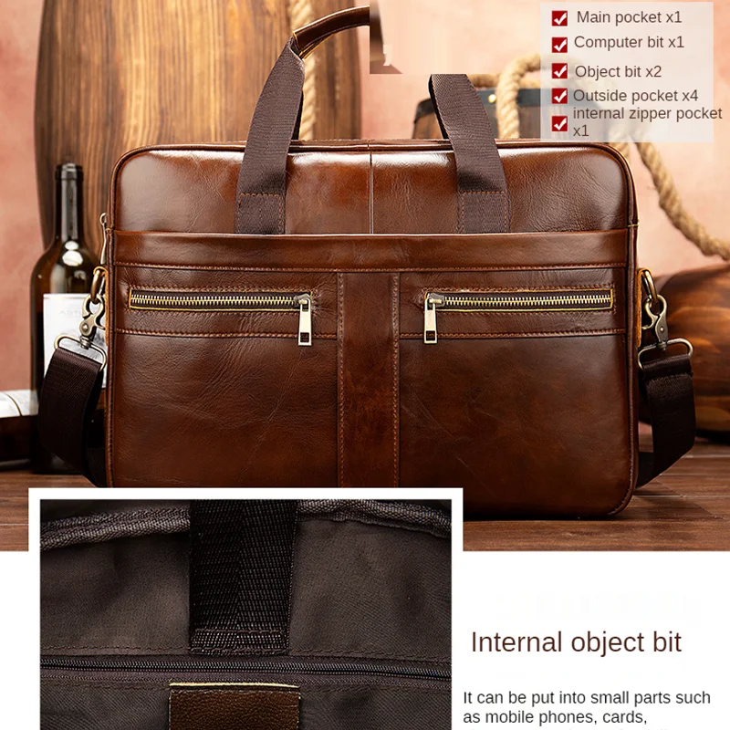 hot sell custom logo multifunctional thin light men briefcase business waterproof leather laptop bags for computers
hot sell custom logo multifunctional thin light men briefcase business waterproof leather laptop bags for computers