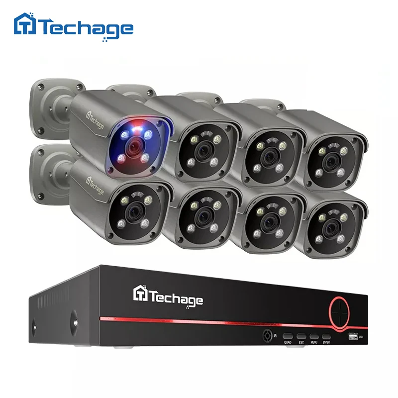 China Factory Price Ip Poe Camera Kit Face Detection Two Way Audio Cctv System 4K Surveillance Camera System 8Ch
China Factory Price Ip Poe Camera Kit Face Detection Two Way Audio Cctv System 4K Surveillance Camera System 8Ch