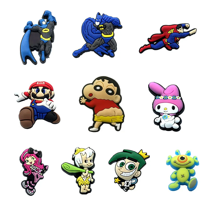 classic cartoon high quality pvc rubber shoe lace charms jibitz for croc clog shoes decoration custom charms wholesale Via DHL
classic cartoon high quality pvc rubber shoe lace charms jibitz for croc clog shoes decoration custom charms wholesale Via DHL