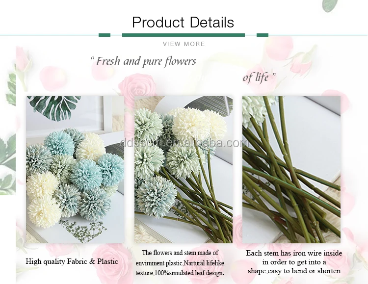 green flower home decoration birthday gift flowers for office