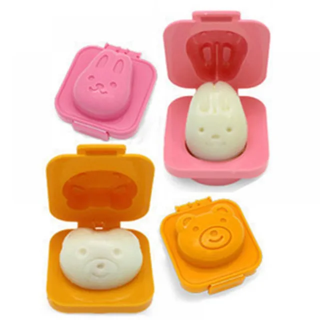 Boiled Egg Mold Cute Cartoon 3D Egg Ring Mould Cutter Decorating Tool Kitchen Accessories, As show
Boiled Egg Mold Cute Cartoon 3D Egg Ring Mould Cutter Decorating Tool Kitchen Accessories, As show