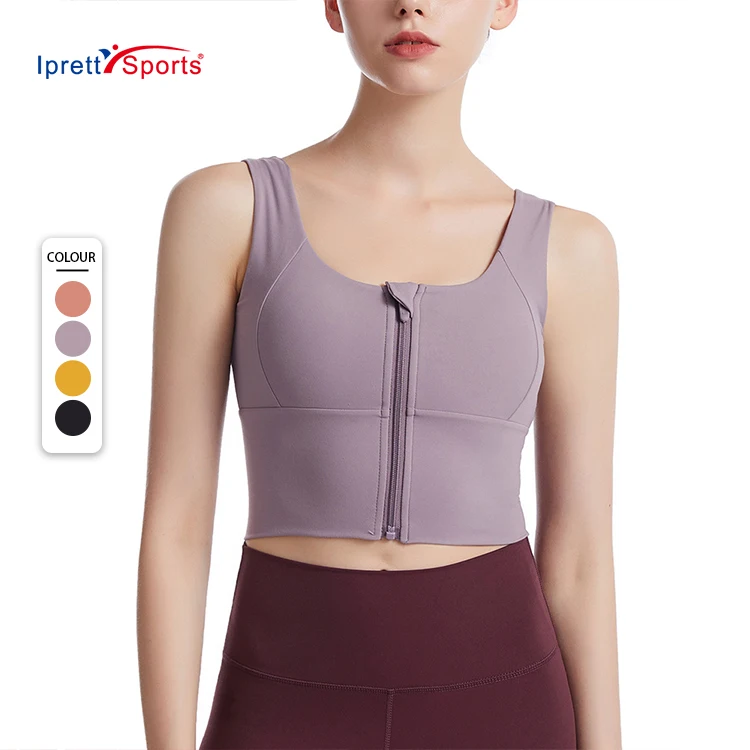 Newest Padded Yoga Bra Tops Zip Plus Size New Design Yoga Bra Push Up Sports Bra, 4 colors available
Newest Padded Yoga Bra Tops Zip Plus Size New Design Yoga Bra Push Up Sports Bra, 4 colors available