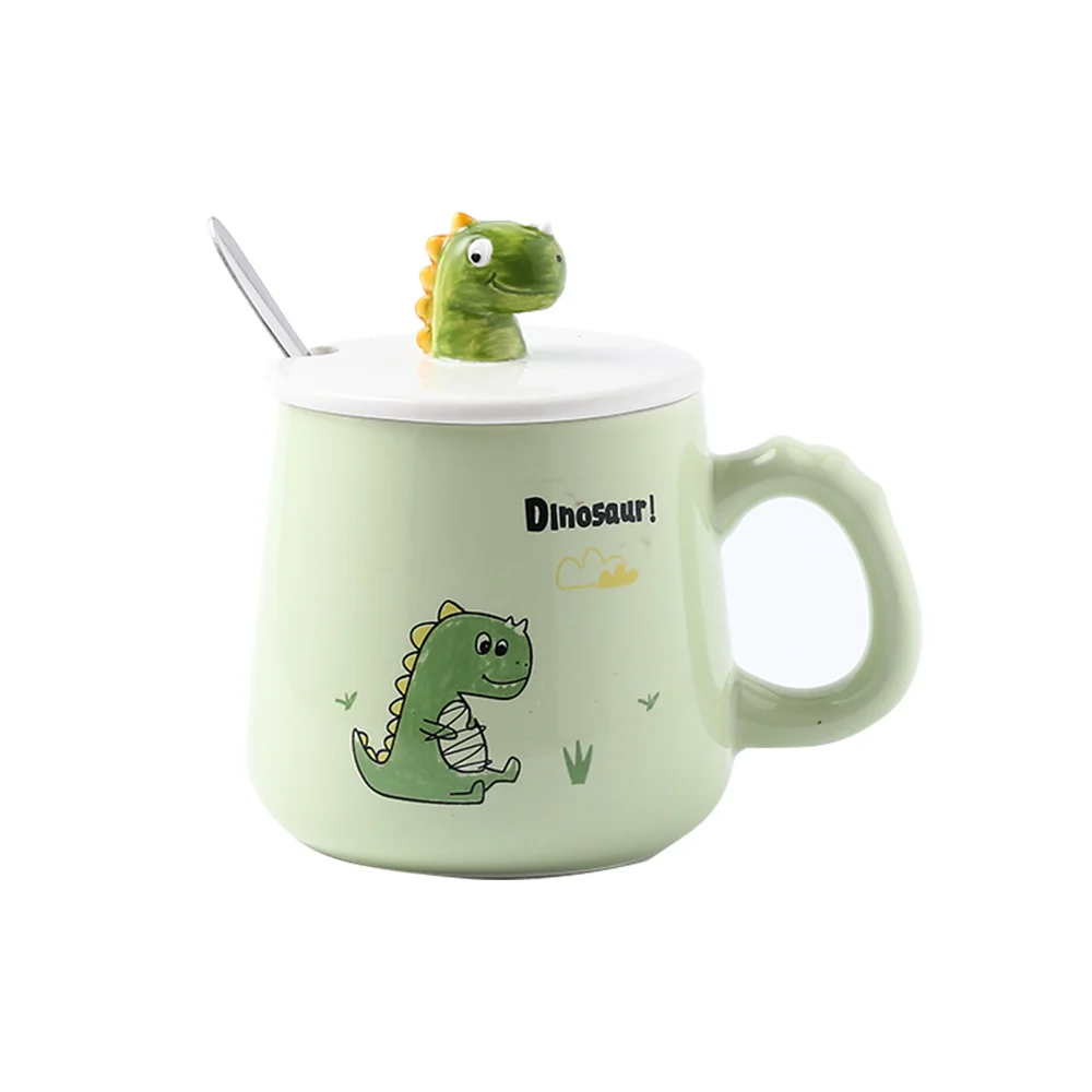Creative Cartoon Kids Cartoon Dinosaur Ceramic Mug Cute Cartoon Coffee Cup With Lid Spoon
Creative Cartoon Kids Cartoon Dinosaur Ceramic Mug Cute Cartoon Coffee Cup With Lid Spoon