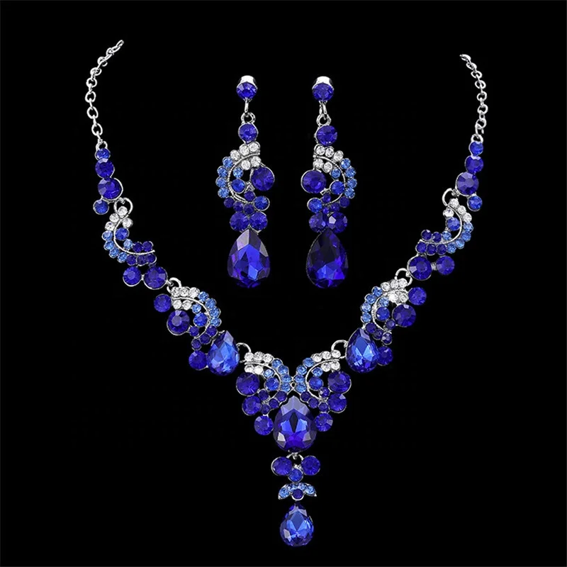 Charm Zircon Woman Necklace Earrings 2021Jewelry Sets Women Bridal Color Wedding Jewelry Set, Picture shows
Charm Zircon Woman Necklace Earrings 2021Jewelry Sets Women Bridal Color Wedding Jewelry Set, Picture shows