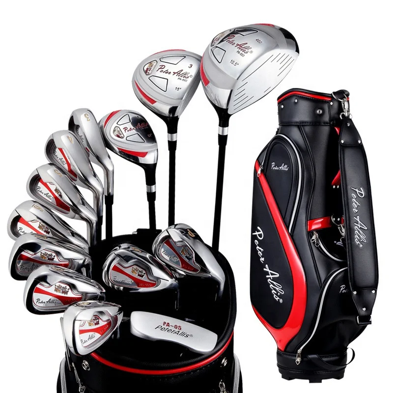 

Drop shipping golf club golf clubs for sale golf clubs 11 pcs per set all in, Black /pink