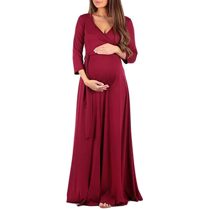 Maternity Clothes Dresses For Pregnant Women V-Neck Sexy Dress Pregnant Female Nursing Clothing For Photo Shoot Clothes, Picture
Maternity Clothes Dresses For Pregnant Women V-Neck Sexy Dress Pregnant Female Nursing Clothing For Photo Shoot Clothes, Picture