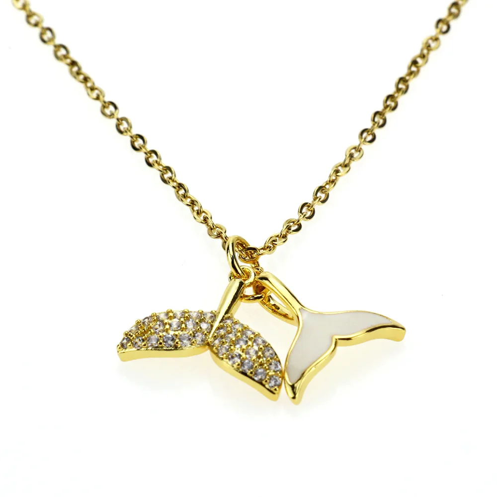 2021 new stainless steel simple and fresh diamond inlaid pendant collarbone chain beauty fishtail Necklace xl08
2021 new stainless steel simple and fresh diamond inlaid pendant collarbone chain beauty fishtail Necklace xl08