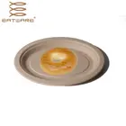 Dishes Plates Ware Bamboo 9 Inch Designer Disposable Ware Serving Dishes Bamboo Children Plates