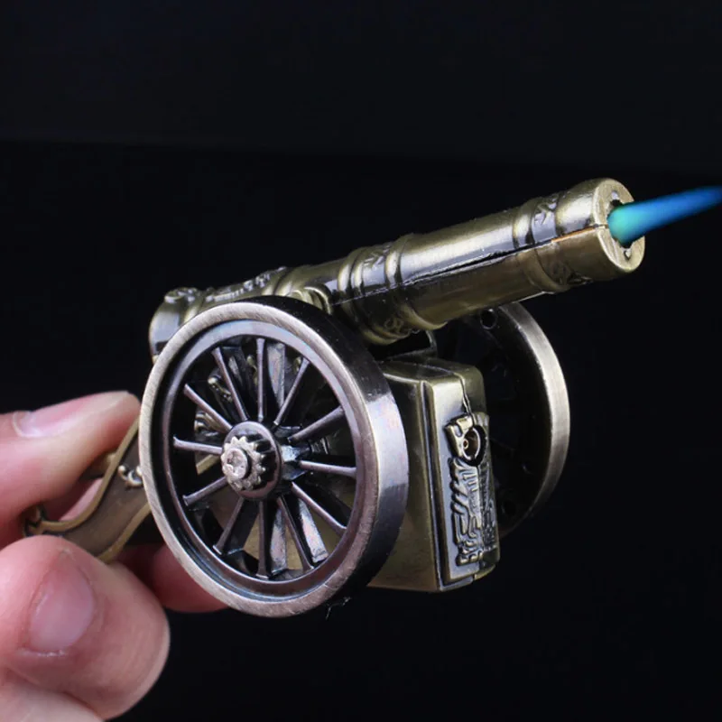 Novelty Little cannon model Lighters Cannon ornaments Butane Gas Cigarette Lighter Straight flame
Novelty Little cannon model Lighters Cannon ornaments Butane Gas Cigarette Lighter Straight flame