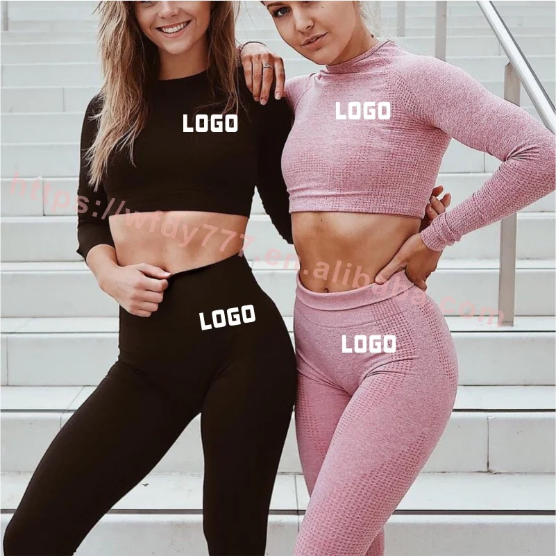 2021 OEM Yoga Clothing Fitness Gym Workout Active Wear Custom Wholesale Seamless Long Sleeve Leggings For Womens Gymshark Sets
2021 OEM Yoga Clothing Fitness Gym Workout Active Wear Custom Wholesale Seamless Long Sleeve Leggings For Womens Gymshark Sets