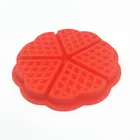 Kitchen accessories silicone waffle mold microwave oven baking cookies cake muffin pan cooking tools