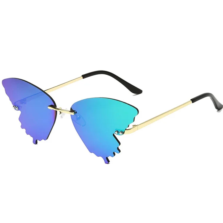 2022 Unique Butterfly Design Sunglasses Women Rimless Cat Eye Sun Glasses Lady Fashion Eyeglasses, As pictures show
2022 Unique Butterfly Design Sunglasses Women Rimless Cat Eye Sun Glasses Lady Fashion Eyeglasses, As pictures show