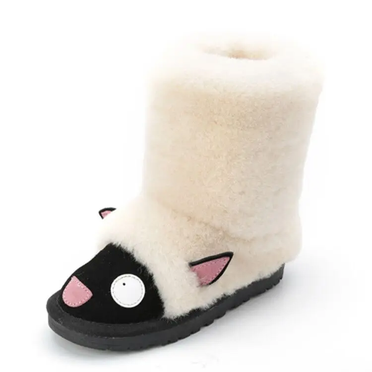 New fur furry snow boots short tube leather warm non-slip child cute cotton shoes, Pur color
New fur furry snow boots short tube leather warm non-slip child cute cotton shoes, Pur color