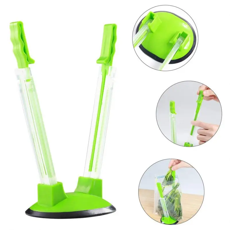Wholesale Ziplock Bag Stand Baggy Rack Holder For Food Prep Bag/Plastic Freezer Bag/Ziploc Bag, Meal Planning Holder, Green
Wholesale Ziplock Bag Stand Baggy Rack Holder For Food Prep Bag/Plastic Freezer Bag/Ziploc Bag, Meal Planning Holder, Green