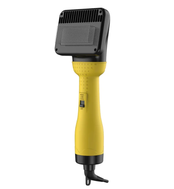 Pet Hair Dryer Portable 2 In 1 Dog Hair Dryer Home Pet Grooming Cat Hair Comb Dog Fur Blower Adjustable Temperature Pet Brush, White/yellow
Pet Hair Dryer Portable 2 In 1 Dog Hair Dryer Home Pet Grooming Cat Hair Comb Dog Fur Blower Adjustable Temperature Pet Brush, White/yellow