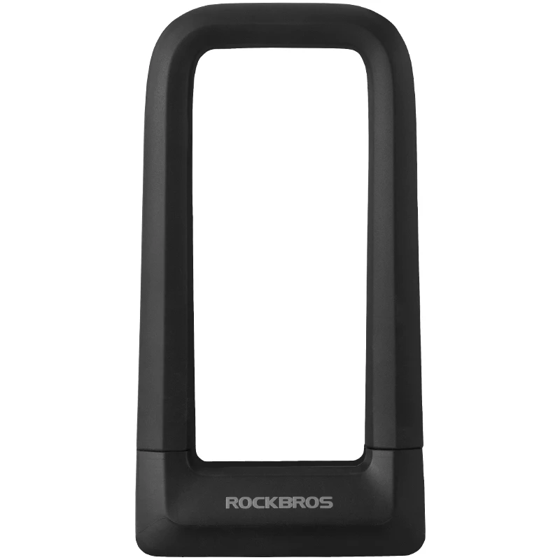 ROCKBROS Bicycle U Lock Smart Antitheft Silicone Lock High Quality E-bike Motorcycle Security U Lock, Black
ROCKBROS Bicycle U Lock Smart Antitheft Silicone Lock High Quality E-bike Motorcycle Security U Lock, Black