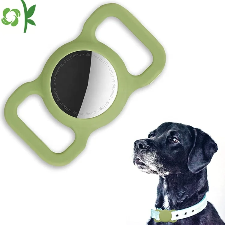 OKSILICONE Newset Silicone Protective Case Compatible For AirTag Lightweight Anti-Scratch Dog Cat Collar Pet Loop Holder, Black/green/yellow/pink/white/sky blue/red/customized
OKSILICONE Newset Silicone Protective Case Compatible For AirTag Lightweight Anti-Scratch Dog Cat Collar Pet Loop Holder, Black/green/yellow/pink/white/sky blue/red/customized