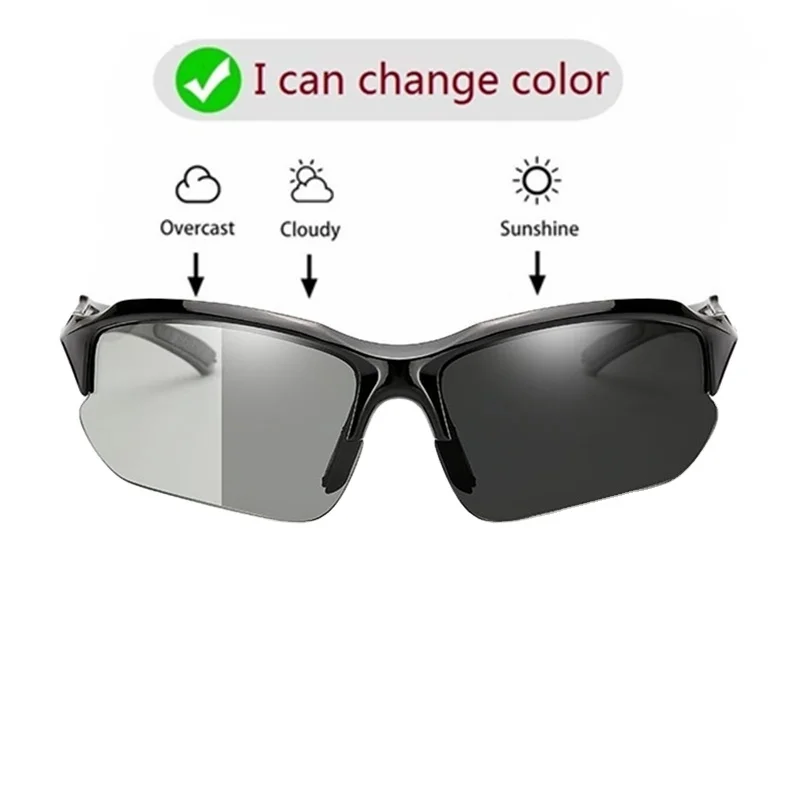 DLX9301 photochromical sunglasses Custom logo brand UV400 oculos ciclismo polarized cycling sunglasses sports
DLX9301 photochromical sunglasses Custom logo brand UV400 oculos ciclismo polarized cycling sunglasses sports
