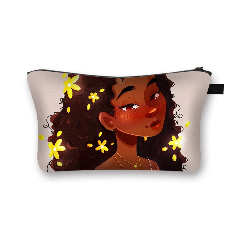 Literary girl Print Cosmetic Bags Women Makeup Bag Ladies Multicolor Pattern Cute Cosmetics Pouchs for Travel, Customized
Literary girl Print Cosmetic Bags Women Makeup Bag Ladies Multicolor Pattern Cute Cosmetics Pouchs for Travel, Customized