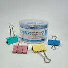 China factory wholesale 41big mm binder clip pvc plastic box color book ring