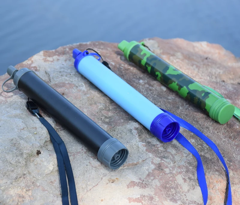 Personal Water Filter Straw for Outdoor Camping, Hiking or Survival drinking water, Blue, camo, black, green etc
Personal Water Filter Straw for Outdoor Camping, Hiking or Survival drinking water, Blue, camo, black, green etc