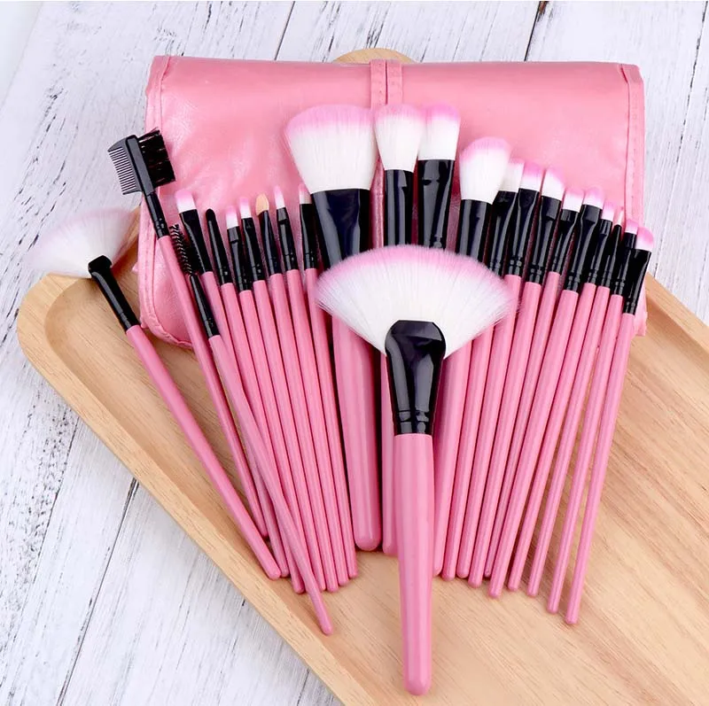 Custom Wooden Handle Makeup Brushes Synthetic Hair Wholesale Professional 24pcs Blending Makeup Brush Set Private Label
Custom Wooden Handle Makeup Brushes Synthetic Hair Wholesale Professional 24pcs Blending Makeup Brush Set Private Label