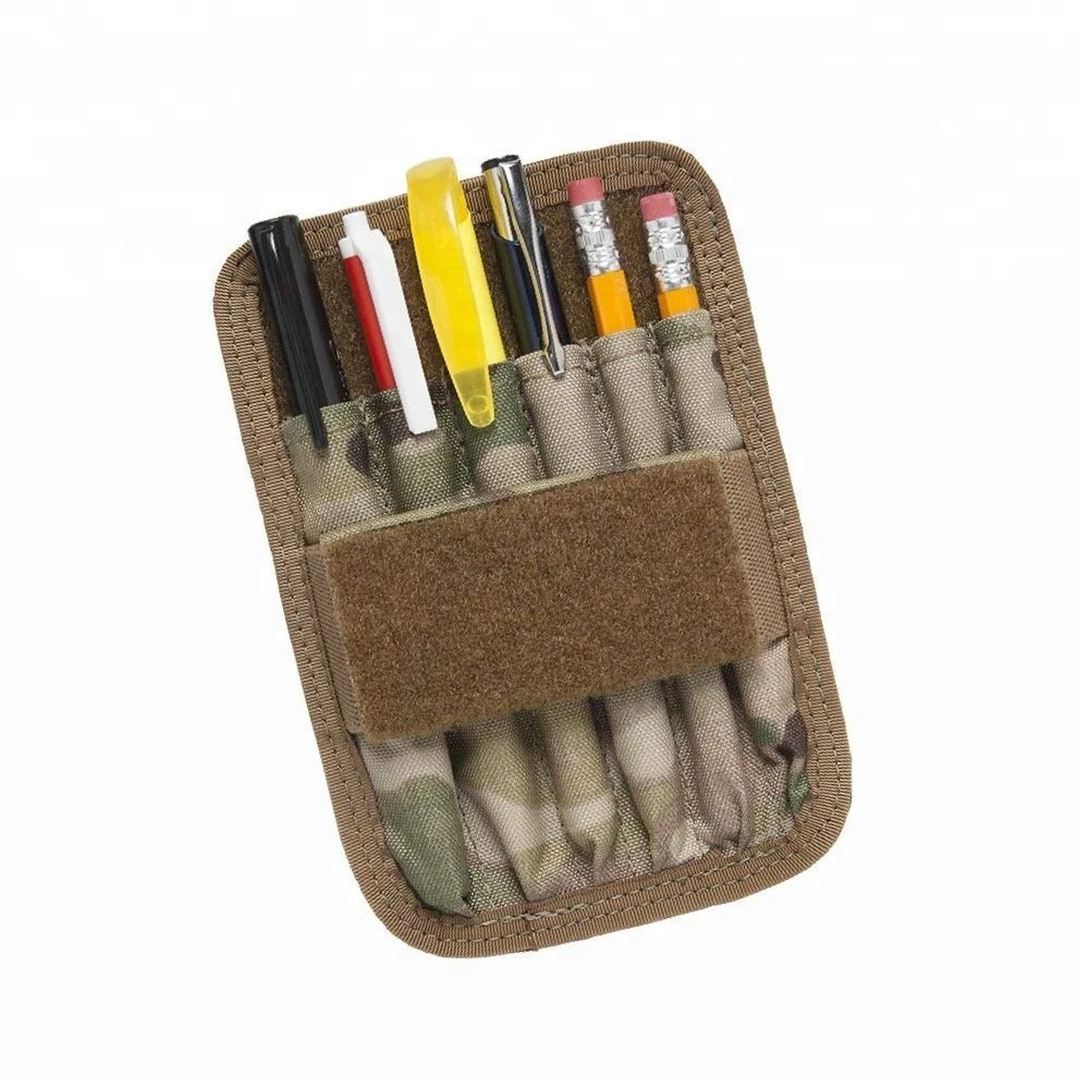 Military Pouch Tactical Notebook Cover with Pen Holder and Elasic Pocket, Black, coyote, multicam or customized color
Military Pouch Tactical Notebook Cover with Pen Holder and Elasic Pocket, Black, coyote, multicam or customized color