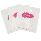 TOP double recycle custom logo plastic compost shopping bag with handle