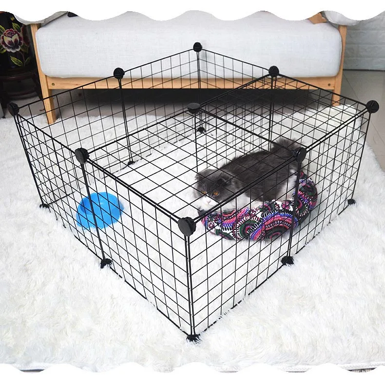 Small Animal Cage Foldable Pet Dogs Playpen Fence Puppy Kennel House Exercise Training Cage Play Space 
Small Animal Cage Foldable Pet Dogs Playpen Fence Puppy Kennel House Exercise Training Cage Play Space