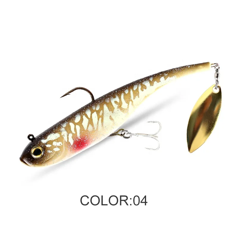 Hot Fishing lures 150mm 47g Soft Baits With Spoon lures On Tails Sinking Good Action Artificial Bait Soft Plastic Lure Fishing
Hot Fishing lures 150mm 47g Soft Baits With Spoon lures On Tails Sinking Good Action Artificial Bait Soft Plastic Lure Fishing