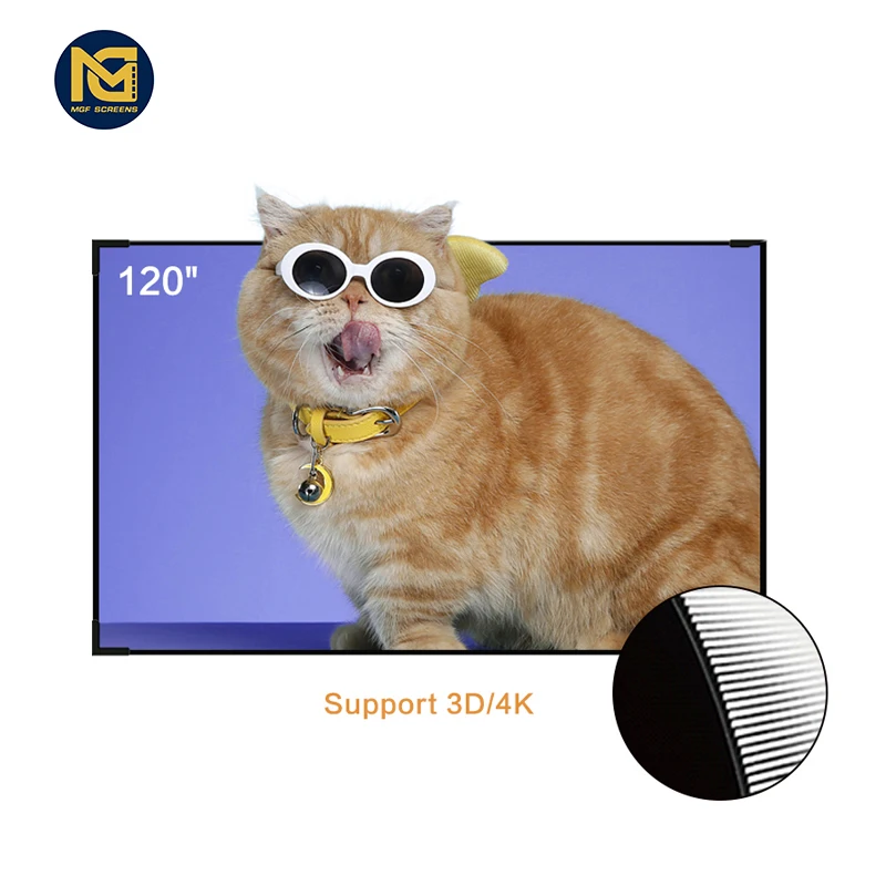 MGF 100inch ALR schermo di proiezione wholesale ust projector screen, Black
MGF 100inch ALR schermo di proiezione wholesale ust projector screen, Black