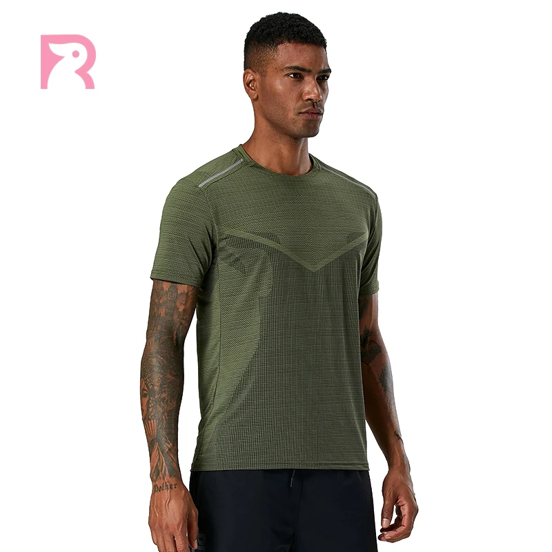 Hot Sale Flexible Short Sleeve Men's Gym Clothing Yoga Sport Quick Dry t-shirt with Patchwork
Hot Sale Flexible Short Sleeve Men's Gym Clothing Yoga Sport Quick Dry t-shirt with Patchwork