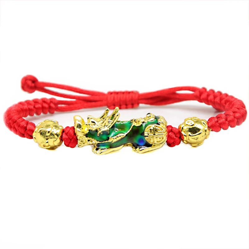 Attract Wealth Adjustable Red or Black String Lucky Feng Shui Pixiu Bracelet BHBP001
Attract Wealth Adjustable Red or Black String Lucky Feng Shui Pixiu Bracelet BHBP001