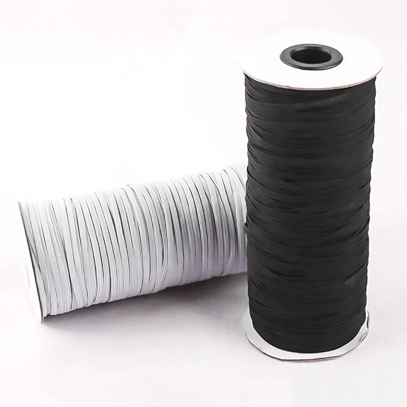 Large Stock Factory Supply High Elastic Spool Black/White Woven Ribbon Custom 3mm Knitted Elastic Rope Flat Elastic String
Large Stock Factory Supply High Elastic Spool Black/White Woven Ribbon Custom 3mm Knitted Elastic Rope Flat Elastic String