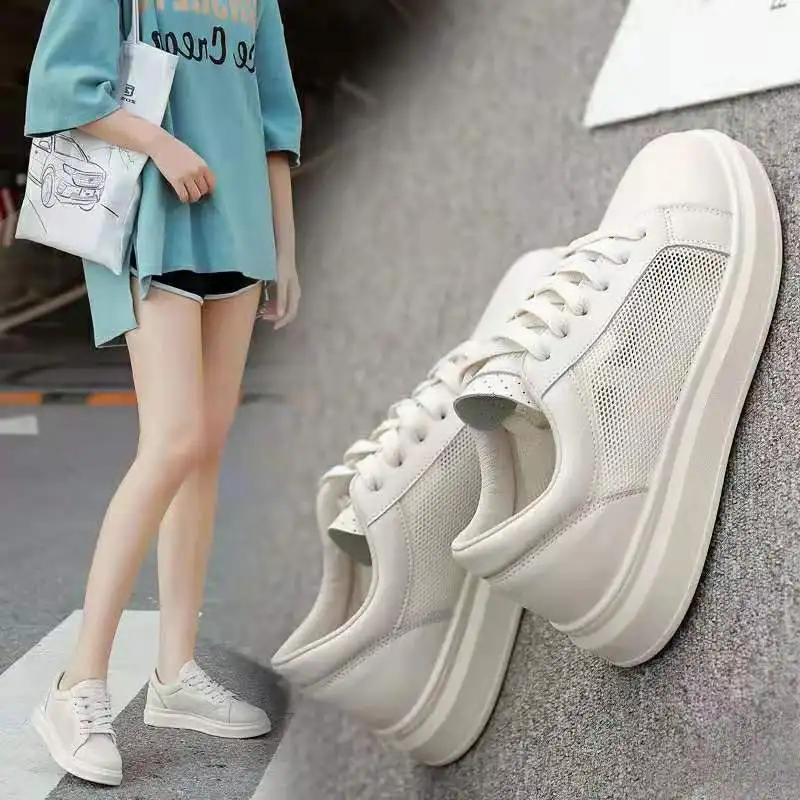 Women Casual Small white shoes female spring and autumn models wild casual hollow flat breathable shoes
Women Casual Small white shoes female spring and autumn models wild casual hollow flat breathable shoes