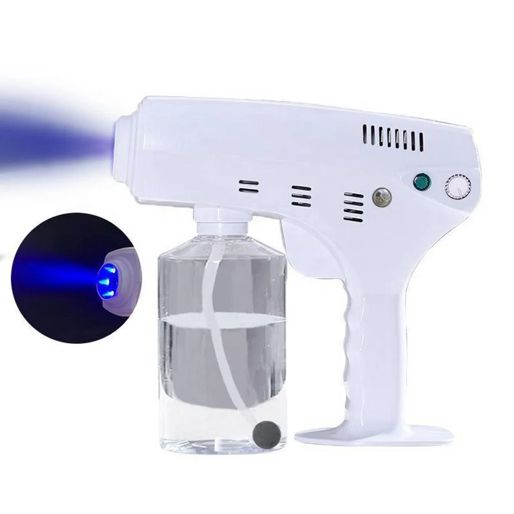 Household Portable Wireless Sprayer Machine Steam Alcohol Dispenser Touchless Distillation Equipment Disinfection Nano Spray Gun, White
Household Portable Wireless Sprayer Machine Steam Alcohol Dispenser Touchless Distillation Equipment Disinfection Nano Spray Gun, White